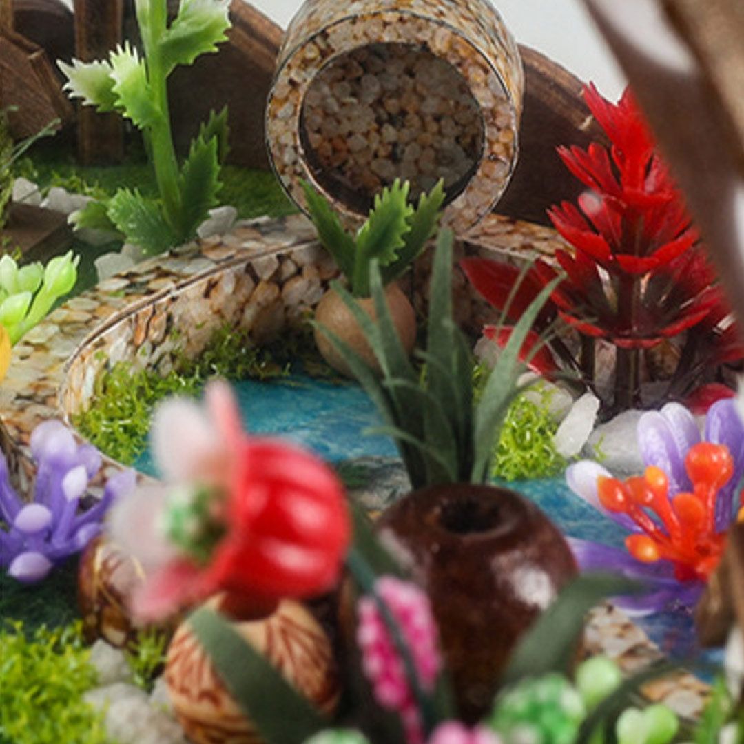 Sky Garden DIY Miniature Dollhouse Kit
