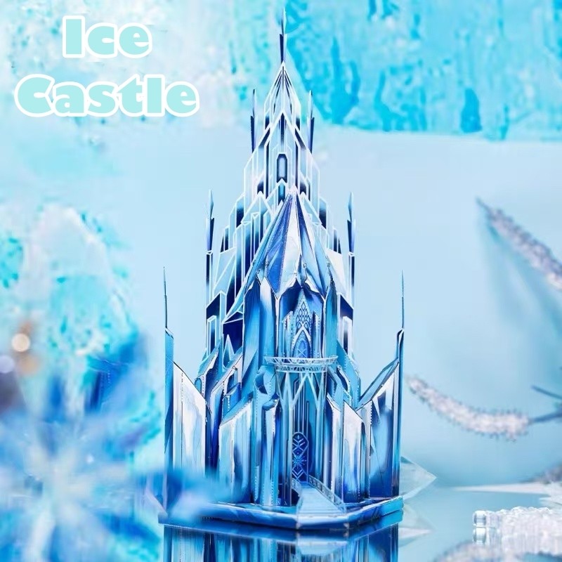 Ice Castle 3D Metal Puzzle