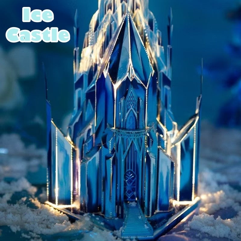 Ice Castle 3D Metal Puzzle
