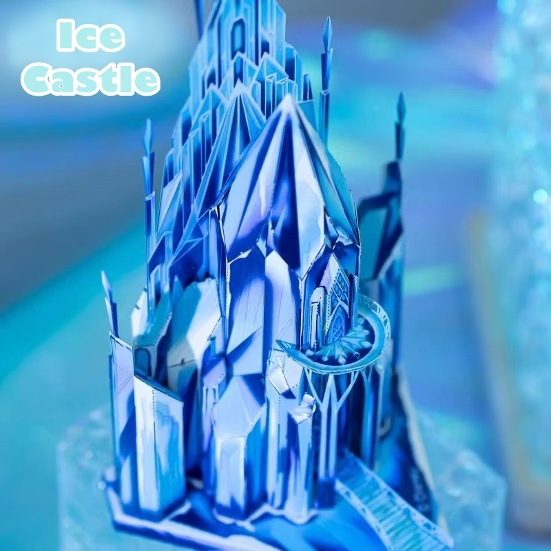 Ice Castle 3D Metal Puzzle