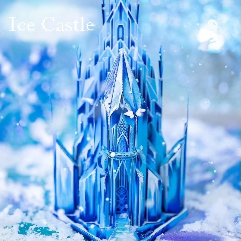 Ice Castle 3D Metal Puzzle