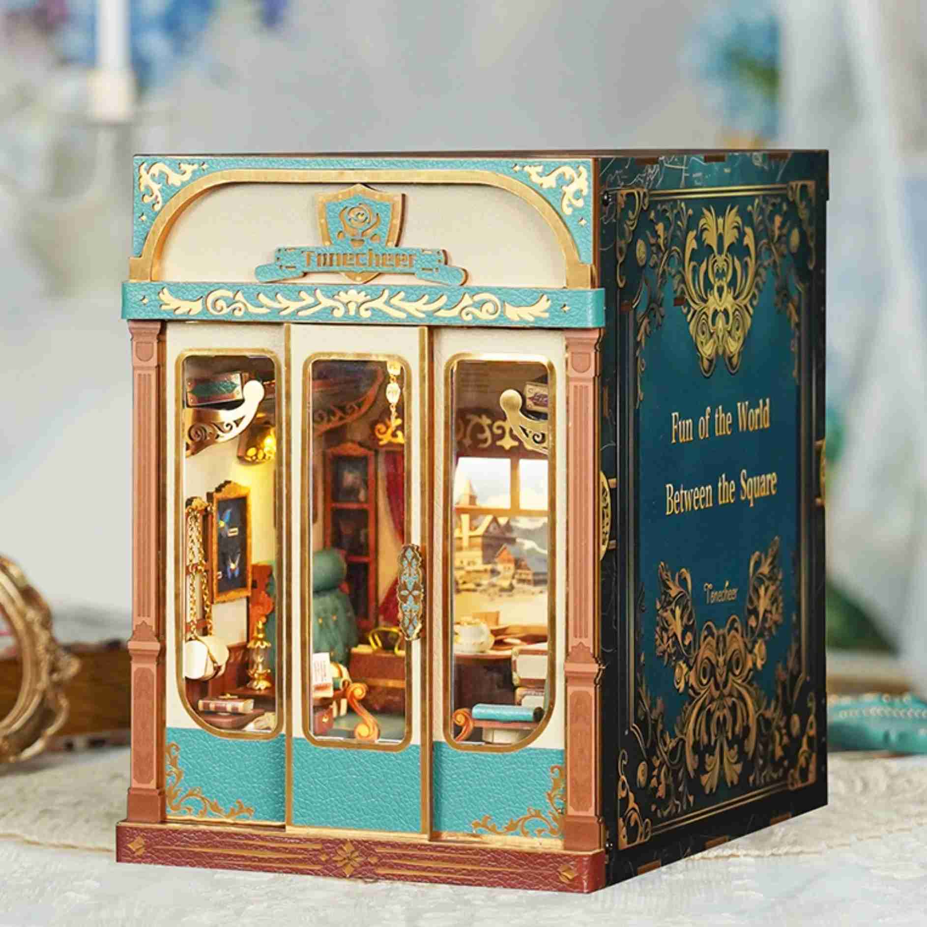 Infinity Train Cabin DIY Book Nook Kit – Travels in Europe