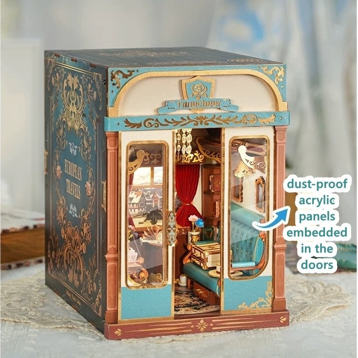 Infinity Train Cabin DIY Book Nook Kit – Travels in Europe