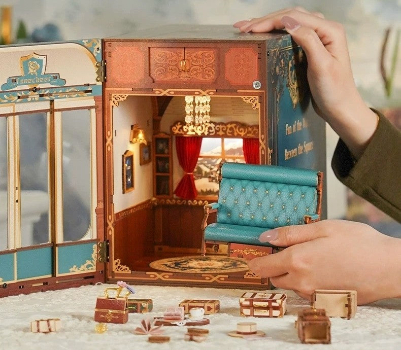 Infinity Train Cabin DIY Book Nook Kit – Travels in Europe