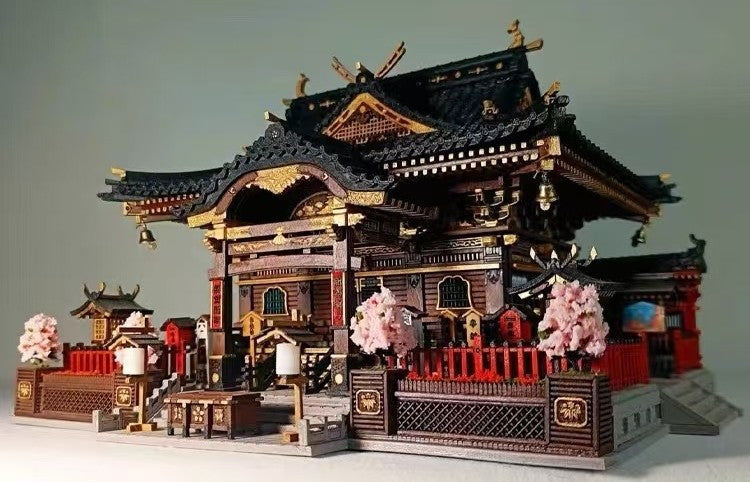 Japanese Hakurei Shinto Shrine DIY Miniature House Kit