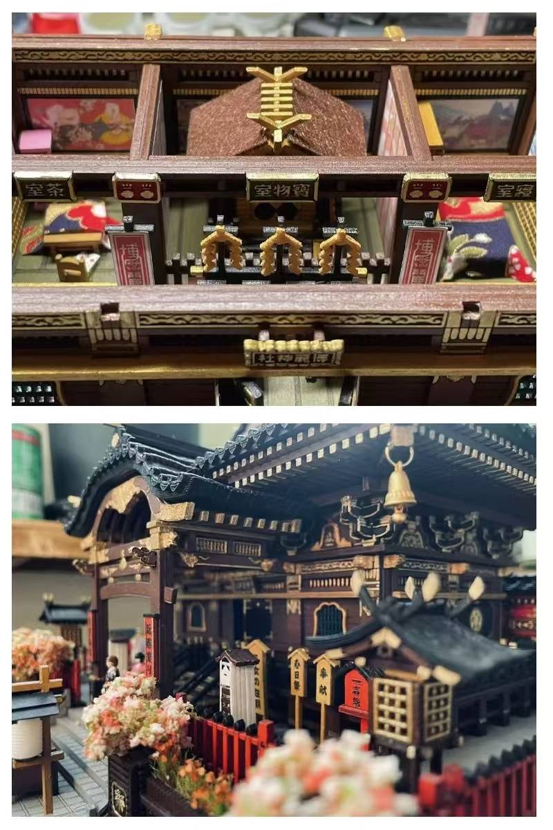 Japanese Hakurei Shinto Shrine DIY Miniature House Kit