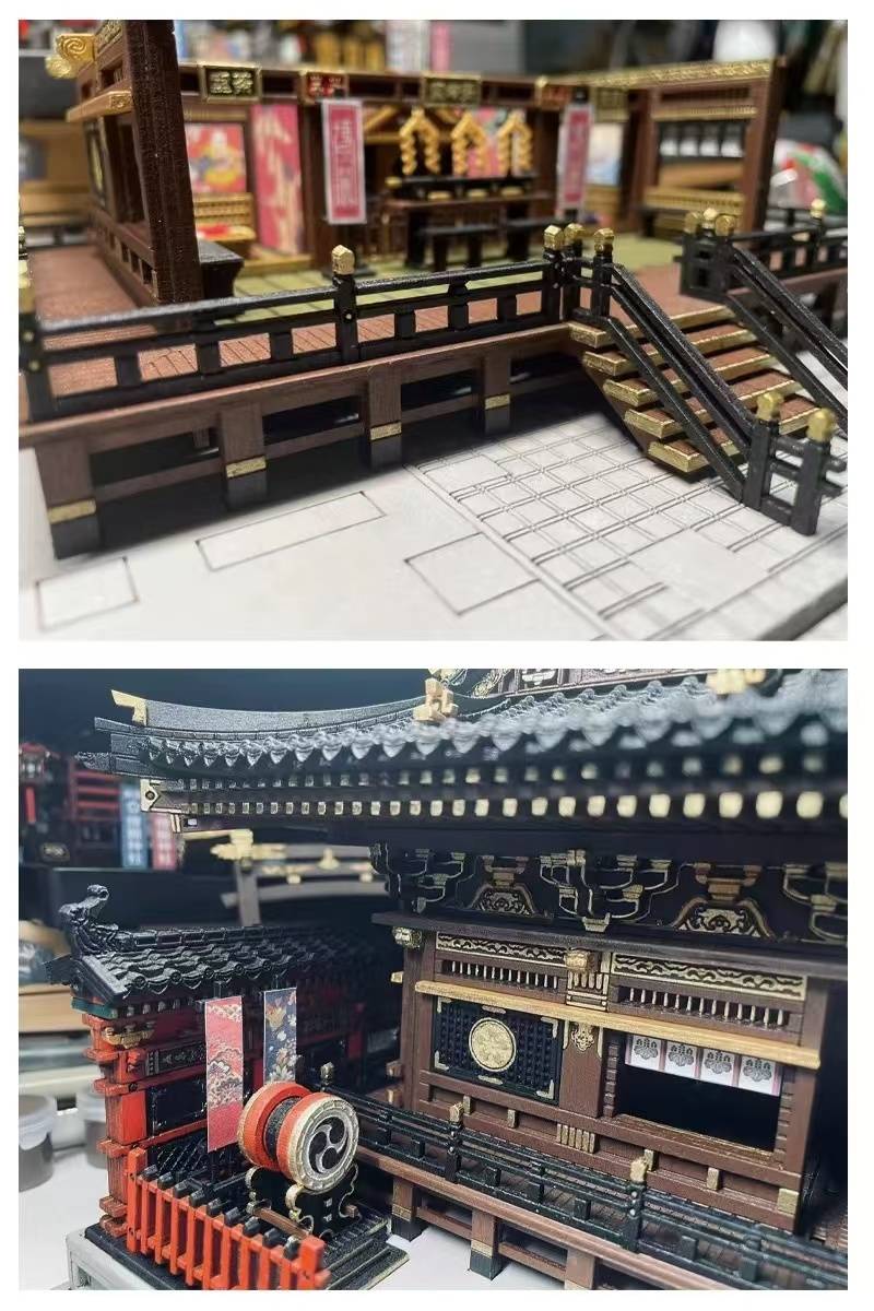 Japanese Hakurei Shinto Shrine DIY Miniature House Kit