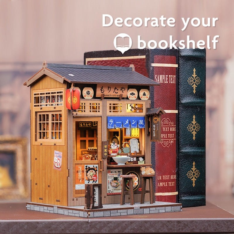 Japanese Ramen Shop DIY Miniature House Kit | Morita-Ya