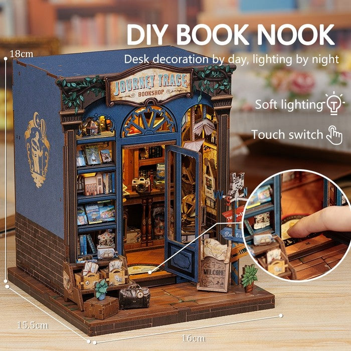 Journey Trace Bookshop DIY Book Nook Kit