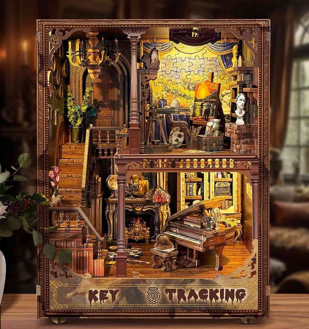 Key Tracking DIY Book Nook Kit