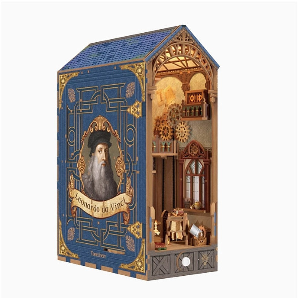 Leonardo Da Vinci DIY Book Nook Kit