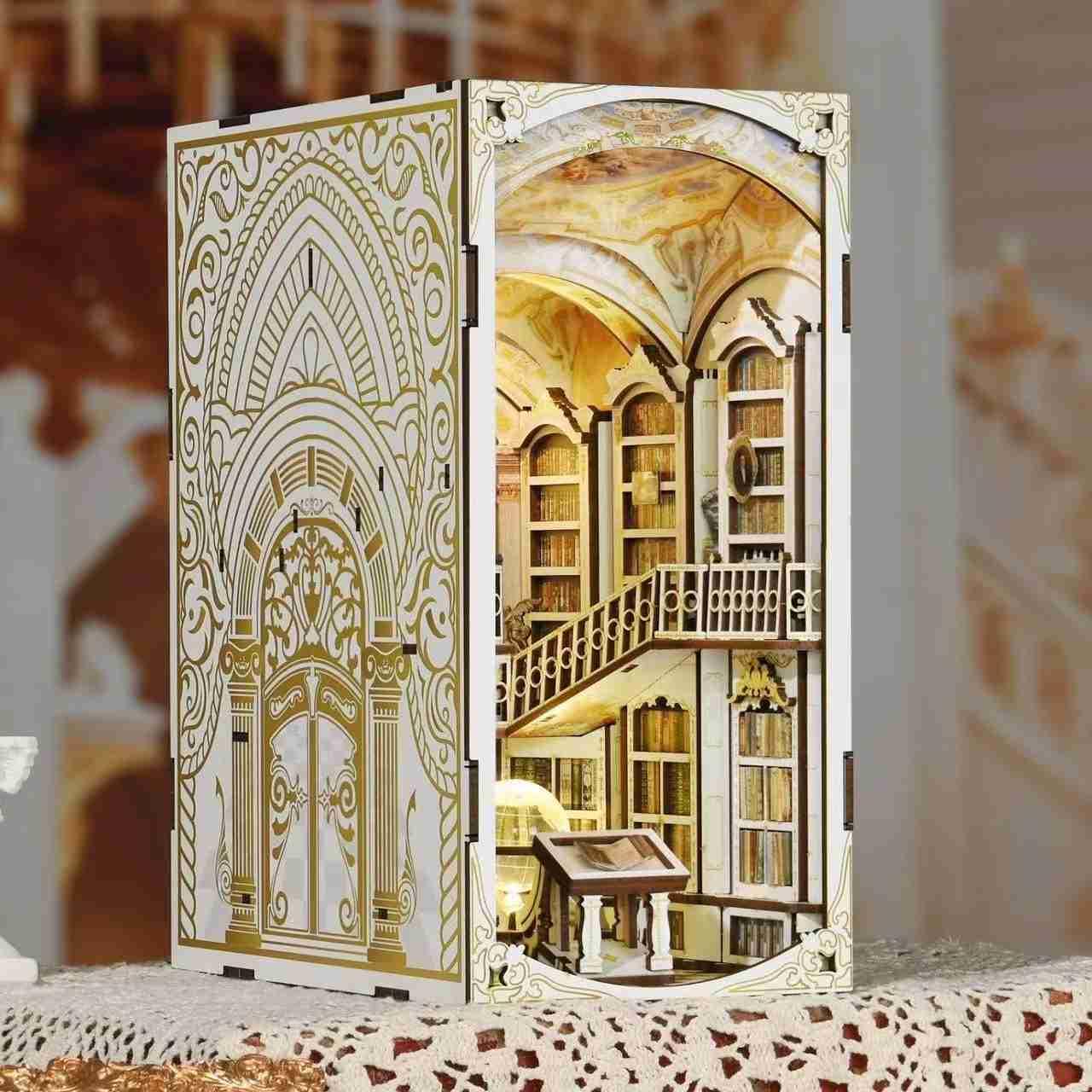 Library of Gods DIY Book Nook Kit | Admont Abbey Library Inspired