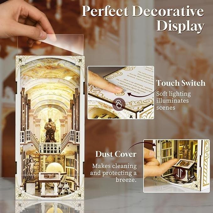Library of Gods DIY Book Nook Kit | Admont Abbey Library Inspired