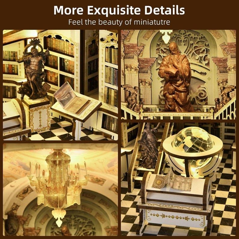 Library of Gods DIY Book Nook Kit | Max Version