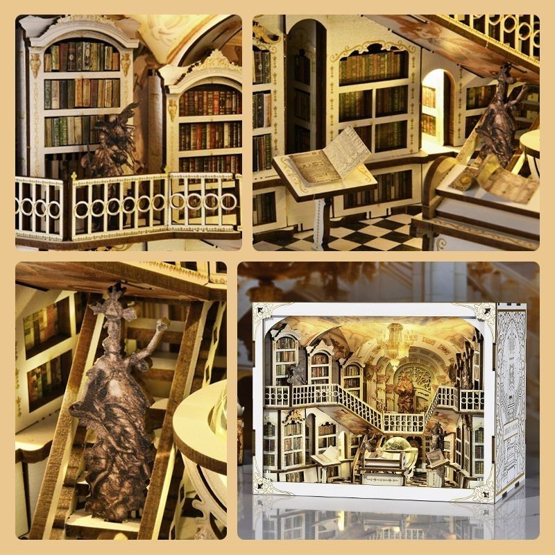 Library of Gods DIY Book Nook Kit | Max Version