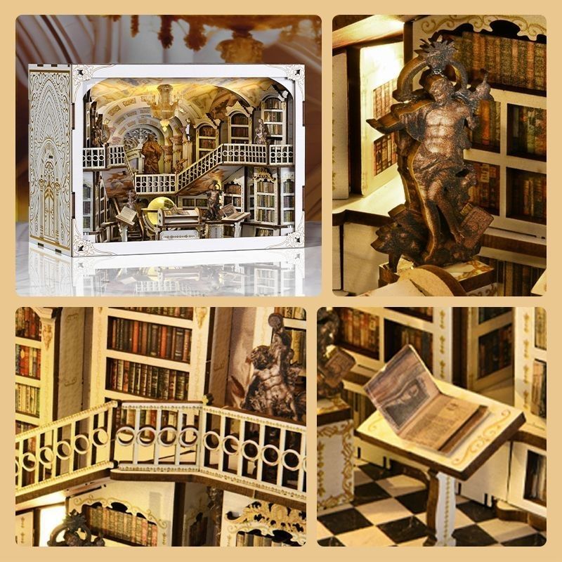 Library of Gods DIY Book Nook Kit | Max Version