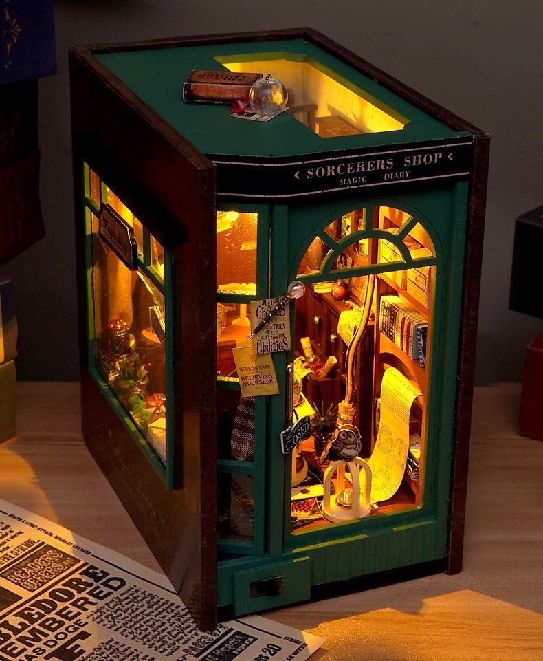 Magic Diary DIY Book Nook Kit | Magic Shop Series