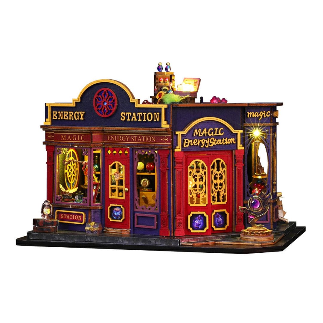 Magic Energy Station DIY Miniature House Kit