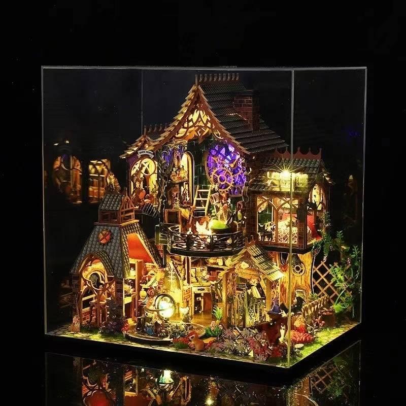 Magic Forest House DIY Dollhouse kit