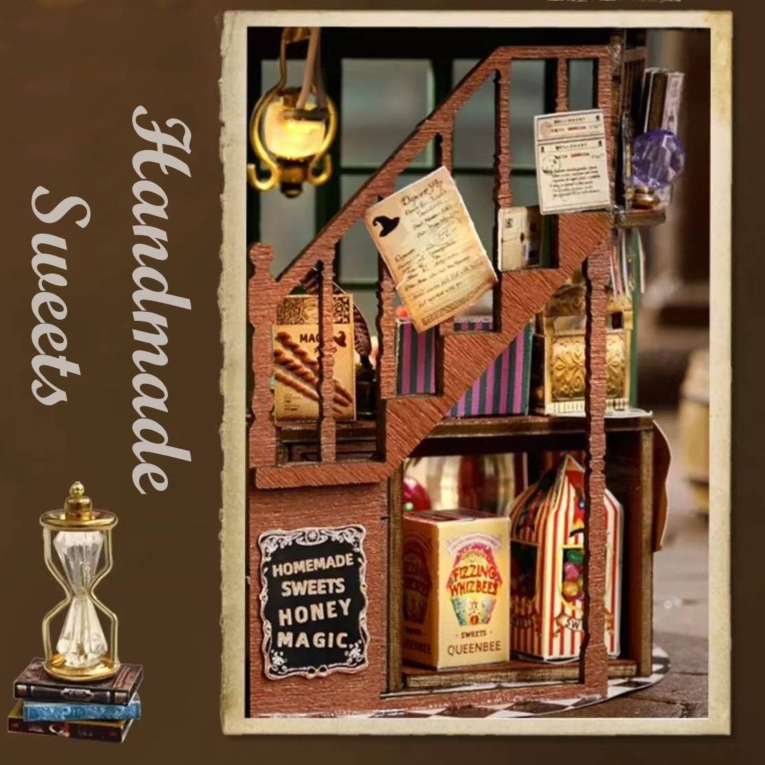 Magic Shop DIY Miniature House Kit | Dream Bottle Series