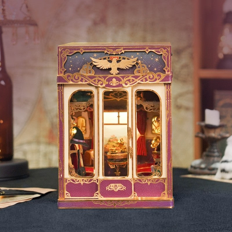 Magical Journey Train Cabin DIY Book Nook Kit | Motion Scene