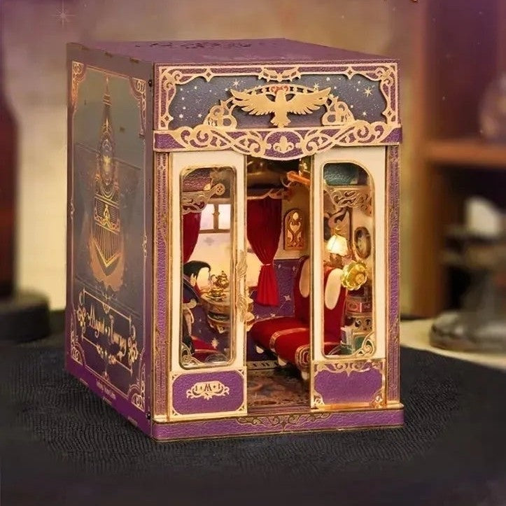 Magical Journey Train Cabin DIY Book Nook Kit | Motion Scene