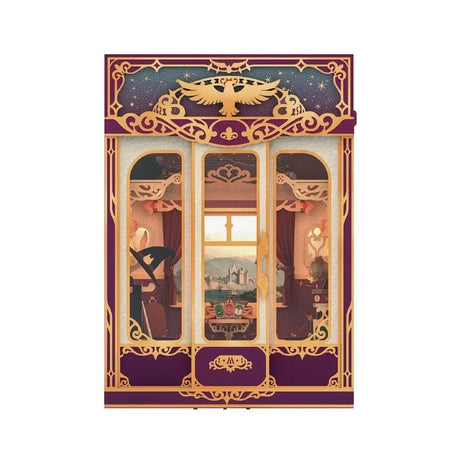 Magical Journey Train Cabin DIY Book Nook Kit | Motion Scene