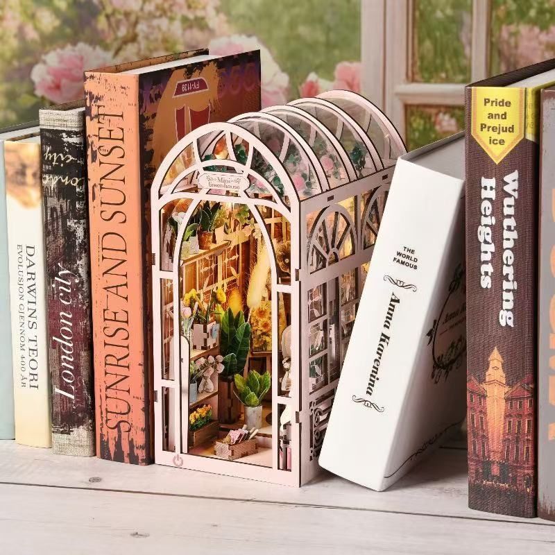 Mini Greenhouse DIY Book Nook Kit