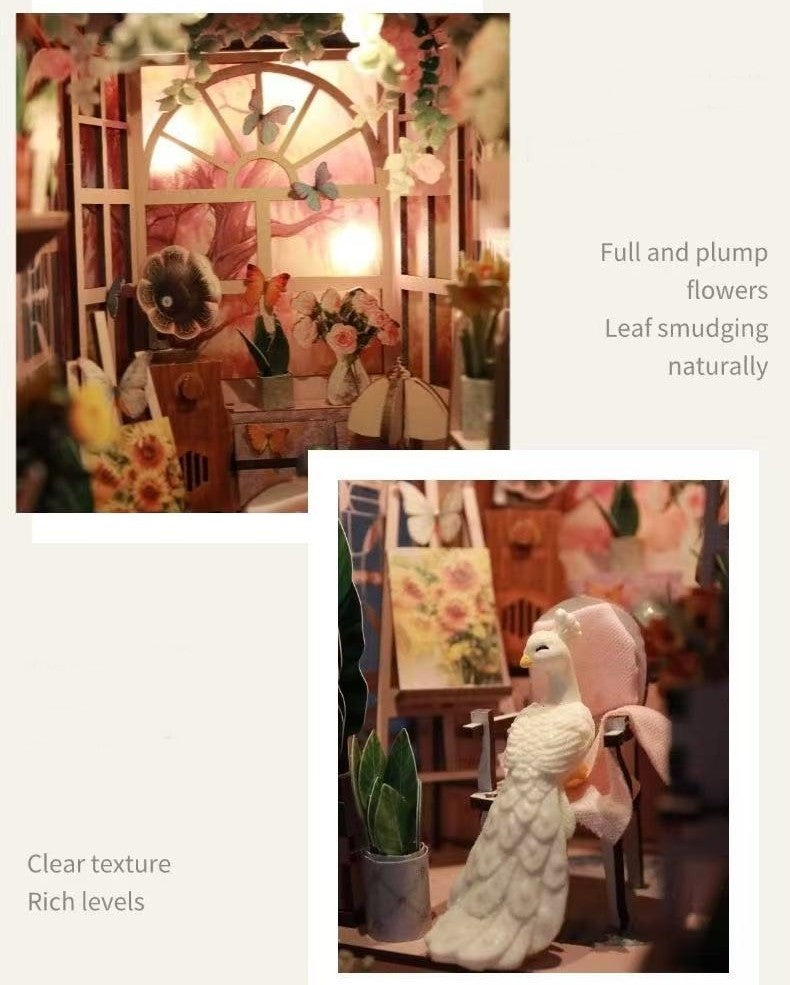 Mini Greenhouse DIY Book Nook Kit