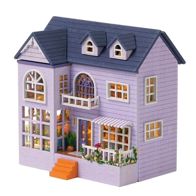 Happy House DIY Miniature House Kit | Mini House Series