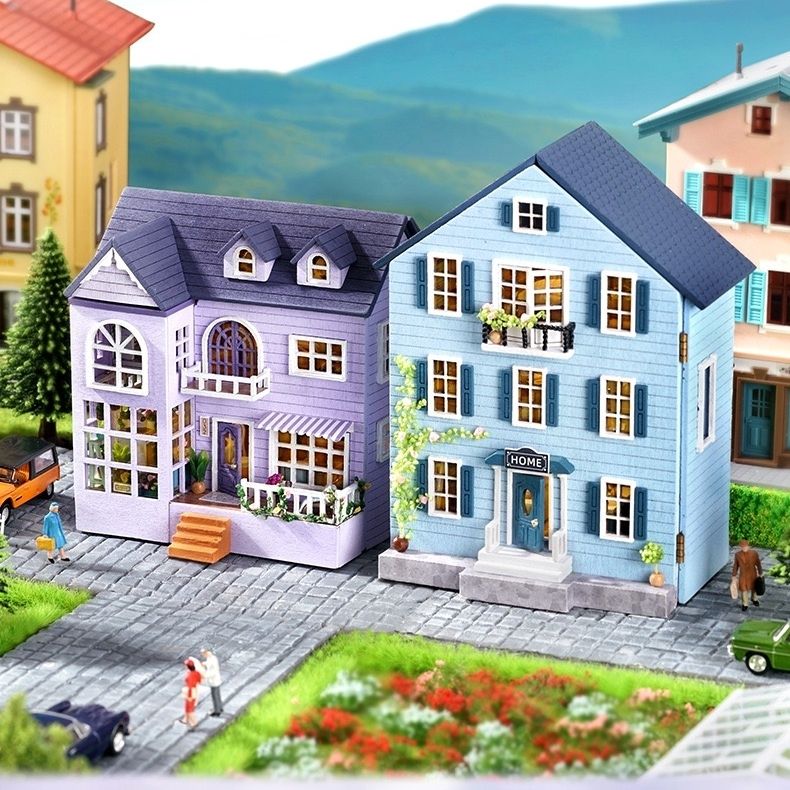 Molan House DIY Miniature House Kit | Mini House Series