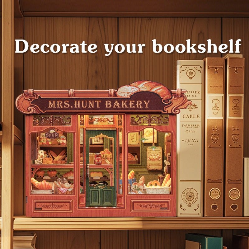 Mrs. Hunt’s Bakery Shop DIY Dollhouse Kit