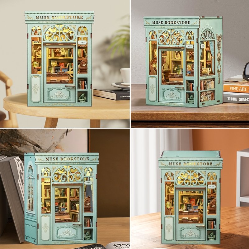 Muse Bookstore DIY Book Nook Kit