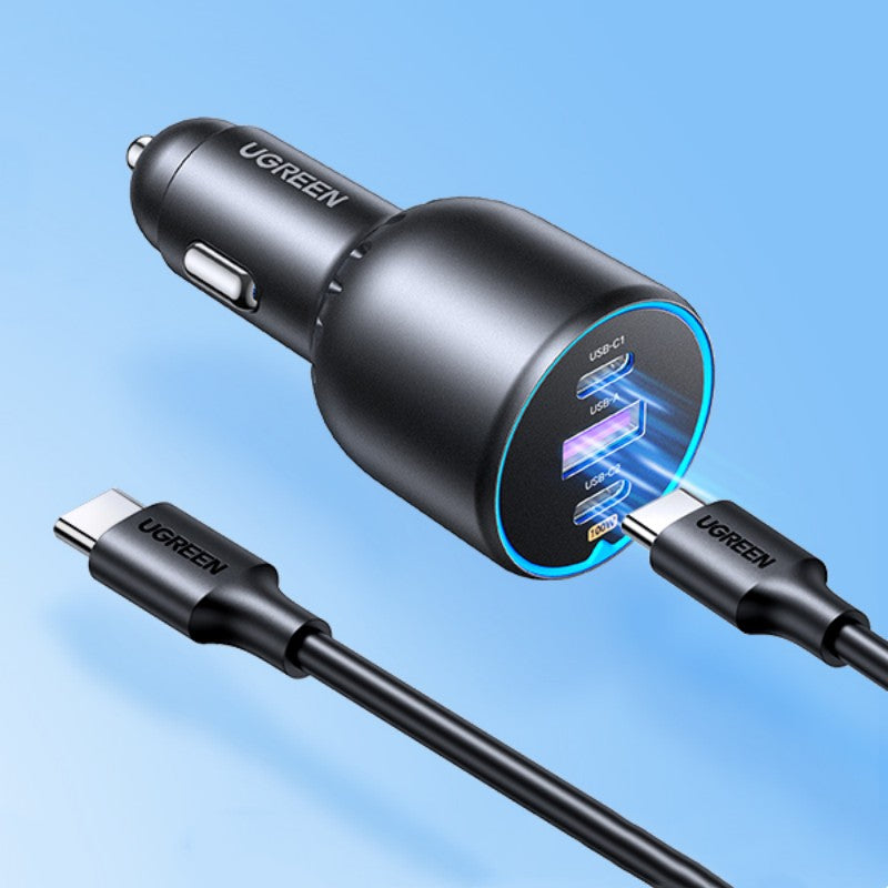 Triple Port Super Fast Car Charger