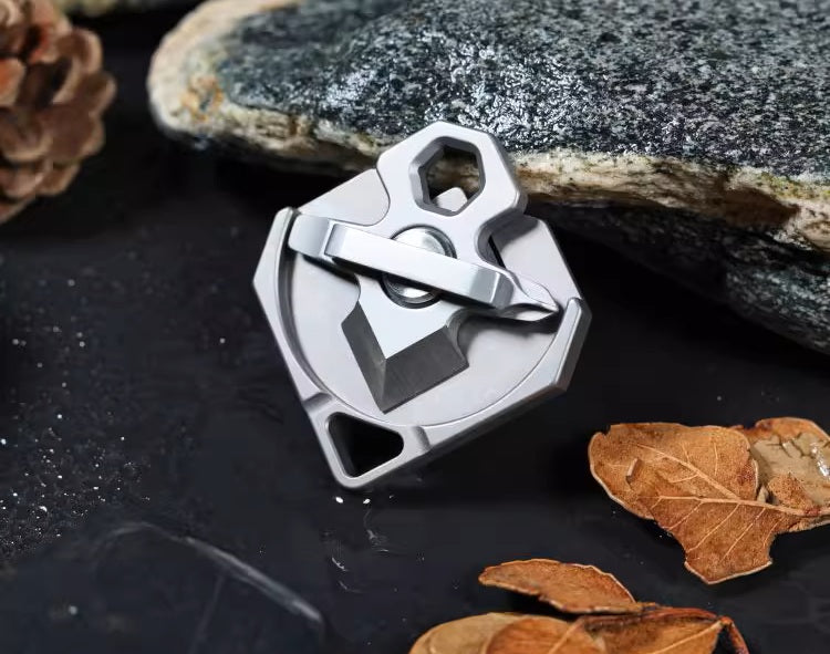 Titanium EDC Multi-Tool - Screwdriver, Wrench, Cool Pendant