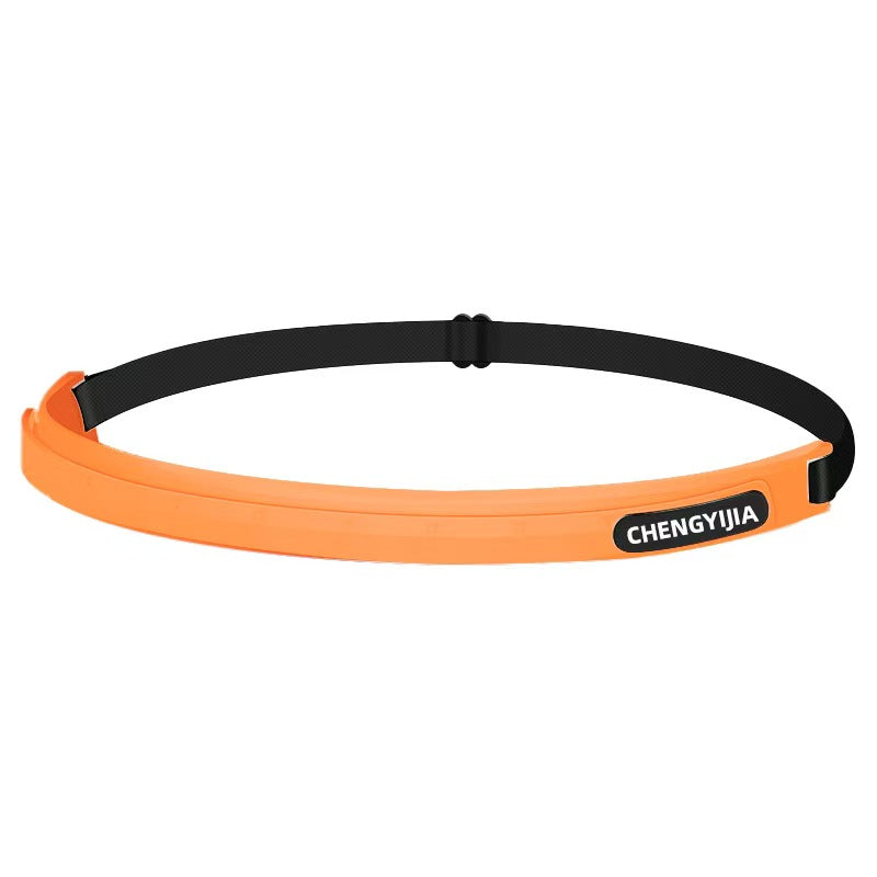 Silicone Head Band That Pulls Sweat & Hair away