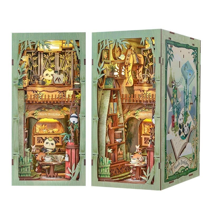 Panda Bookshop DIY Book Nook Kit