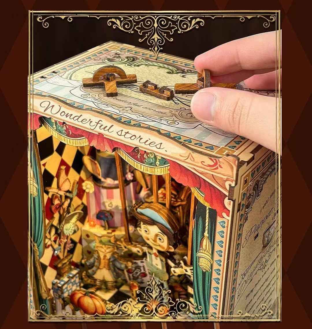 Puppet’s Adventure DIY Book Nook Kit