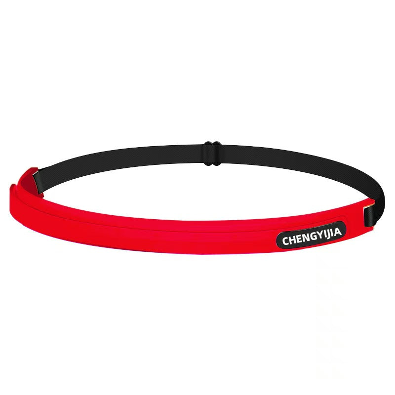 Silicone Head Band That Pulls Sweat & Hair away
