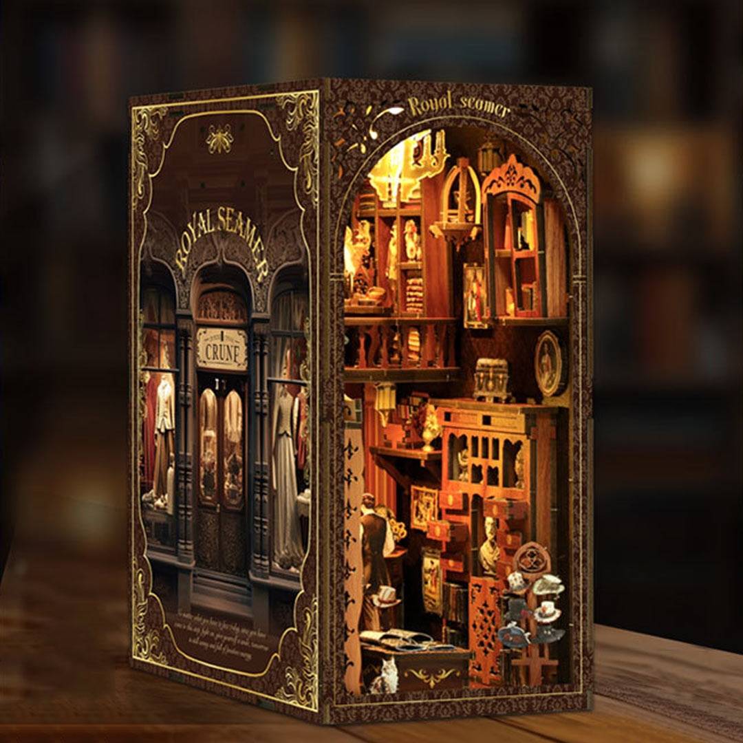 Royal Tailor Shop DIY Book Nook Kit