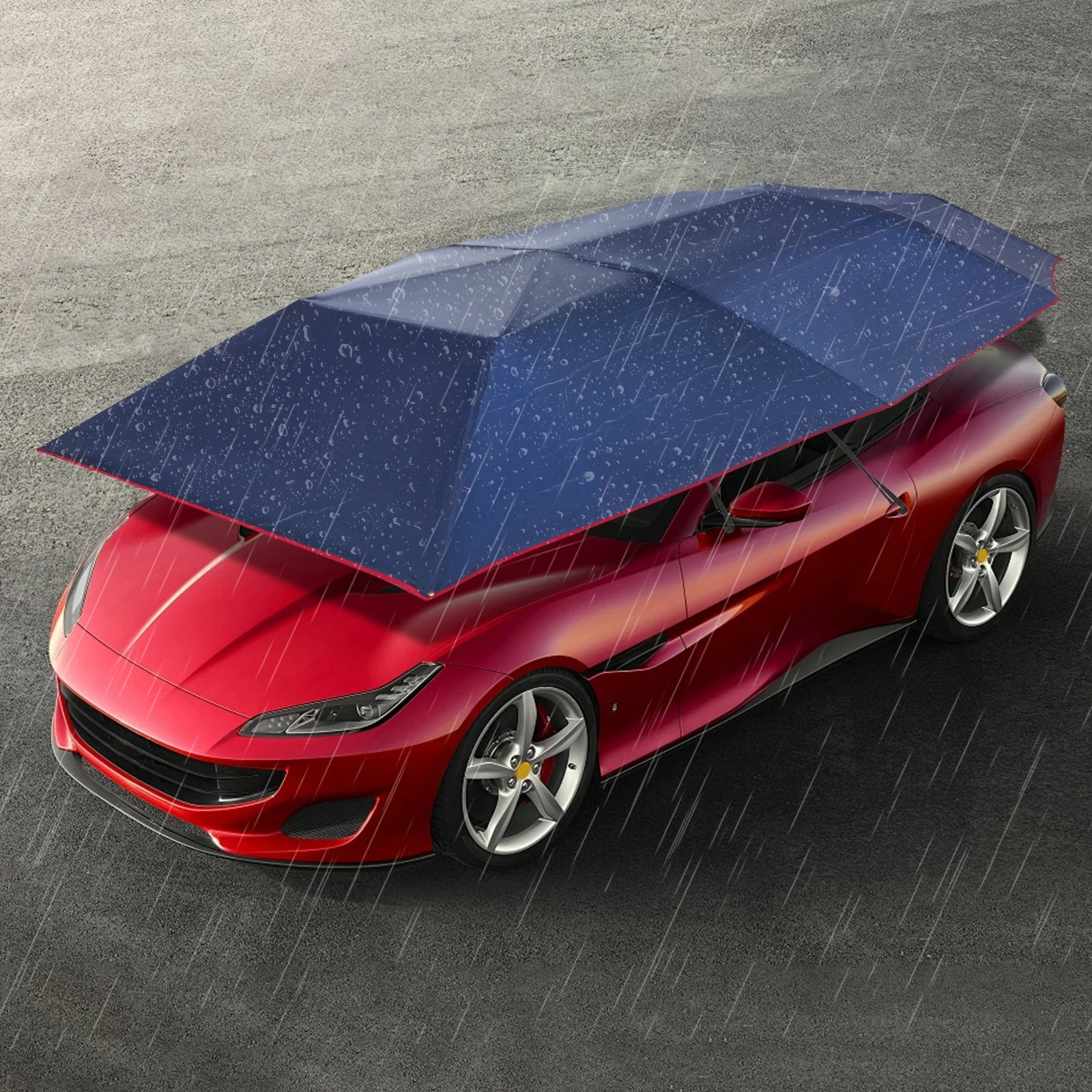 Automatic Car Umbrella Tent All Weather Portable Car Canopy Sun Shade for Outdoor Protection