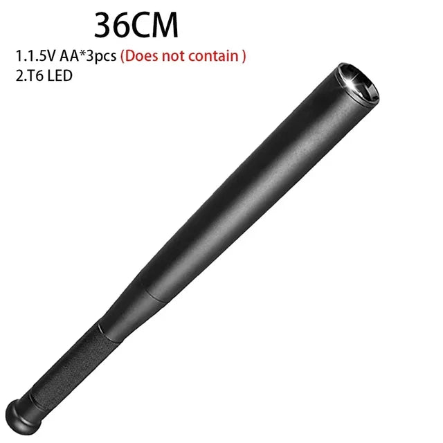 Baseball Bat Torch- A Heavy-Duty Flashlight Perfect for Adventure Activities After Dark