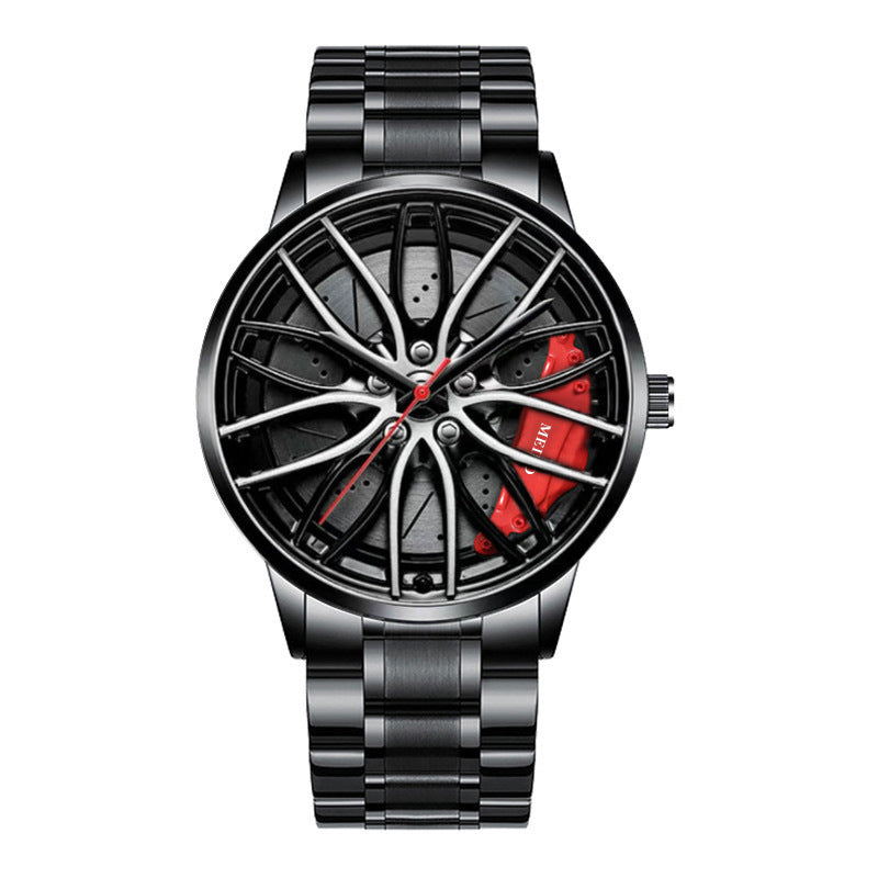 Male Watch Hip Hop Creative Fashion Sports Wristwatch