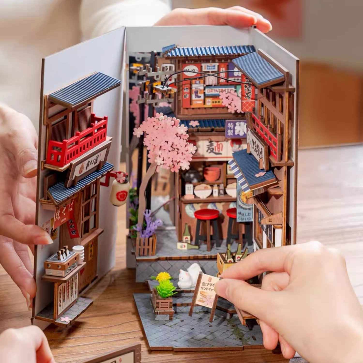 Sakura Wine Alley DIY Book Nook