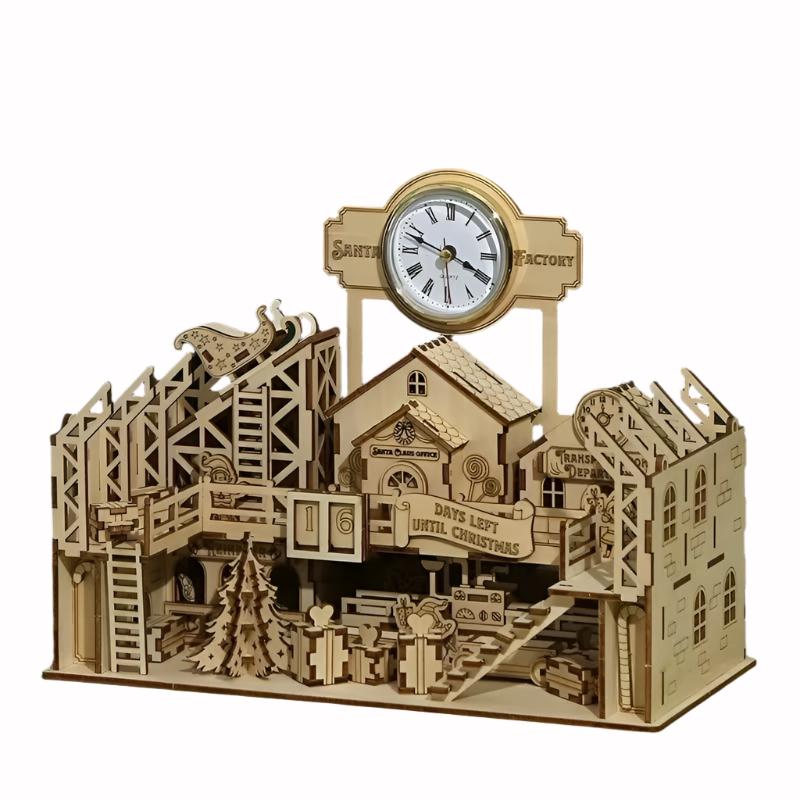 Santa’s Workshop 3D Wooden Puzzle