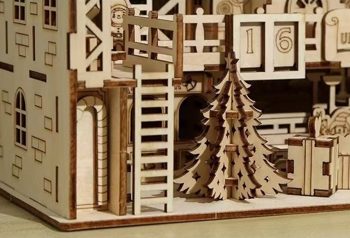 Santa’s Workshop 3D Wooden Puzzle
