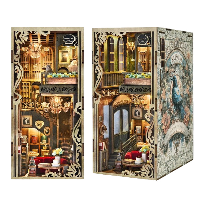 Seasons Café DIY Book Nook Kit