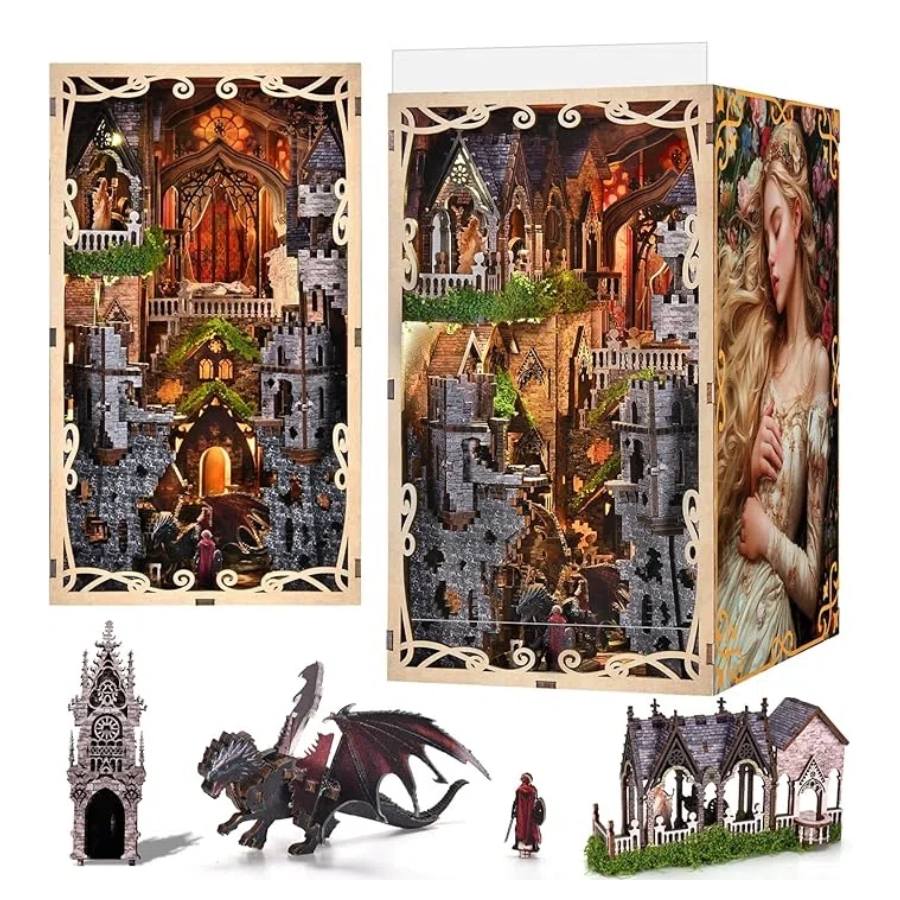 Sleeping Beauty DIY Wooden Book Nook Kit