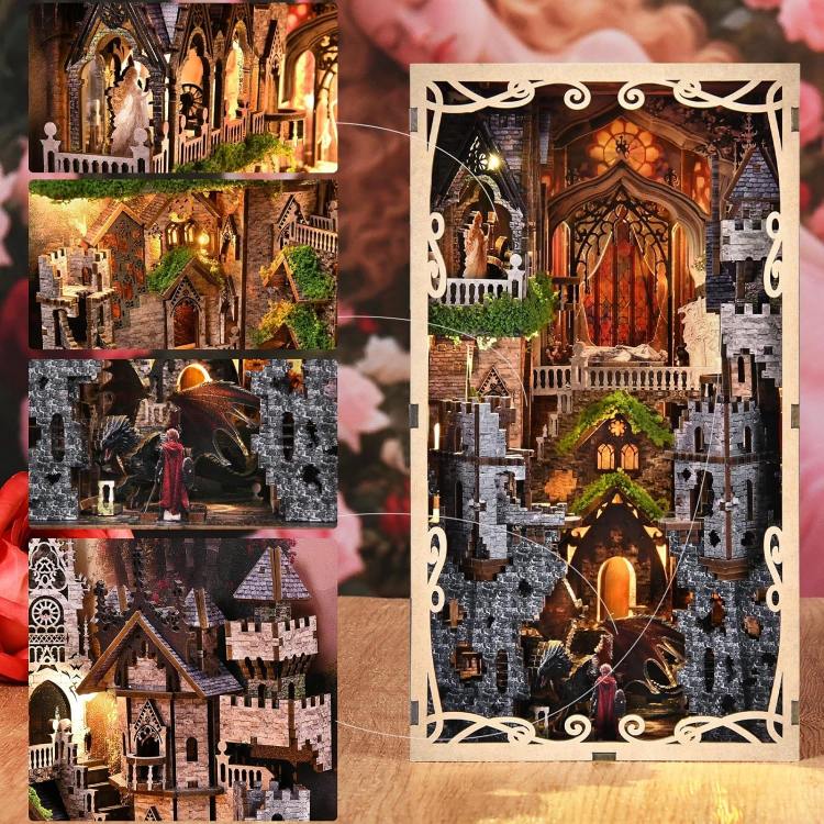 Sleeping Beauty DIY Wooden Book Nook Kit