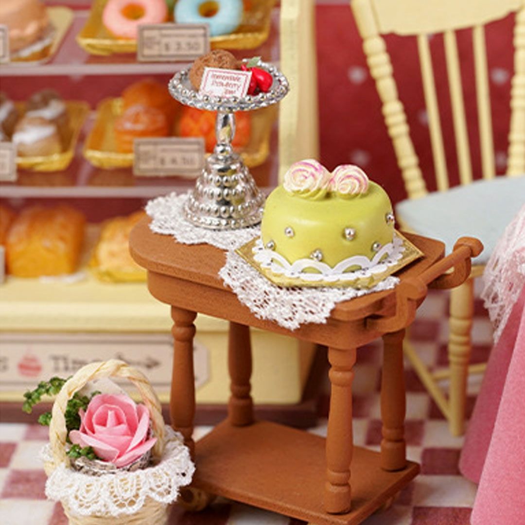 Sweet Berries Time Dessert Shop DIY Dollhouse Kit